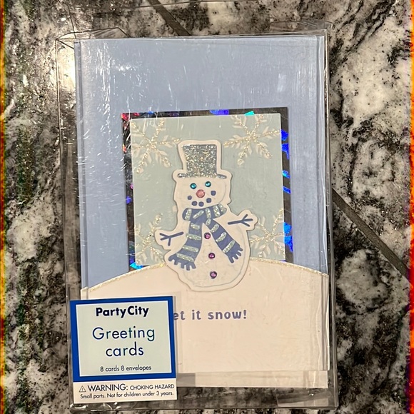 Party City Snowman Christmas Cards - Picture 3 of 10